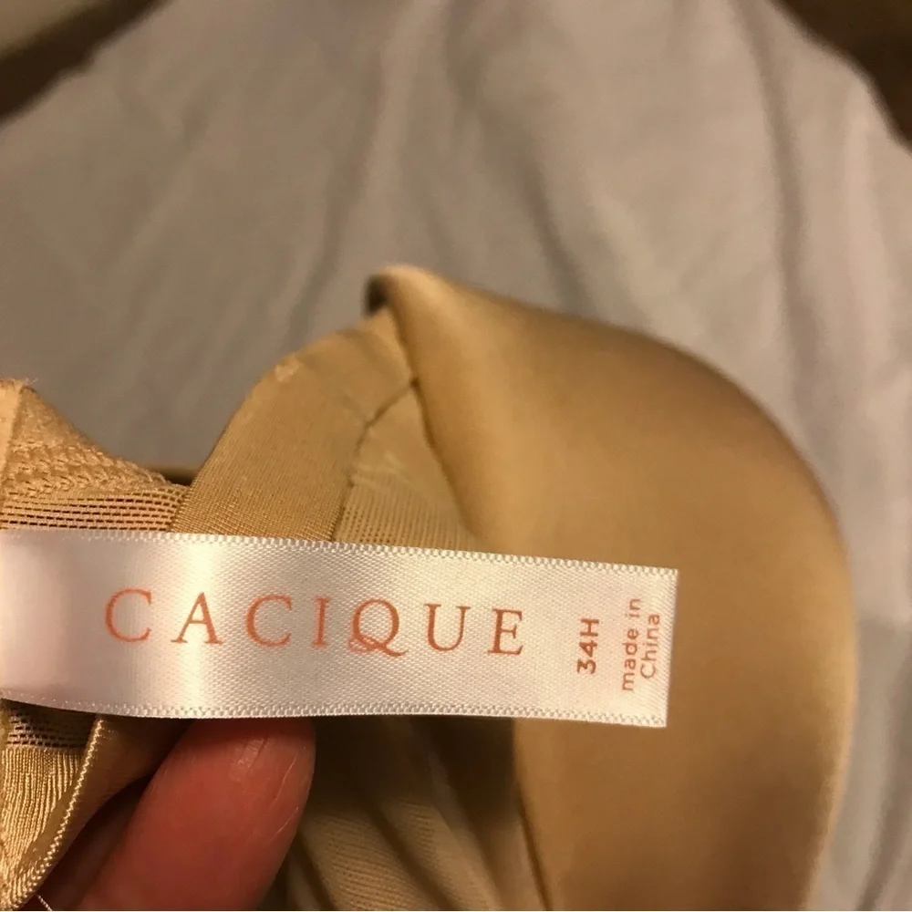 Cacique Cotton Lightly Lined Full Coverage Bra